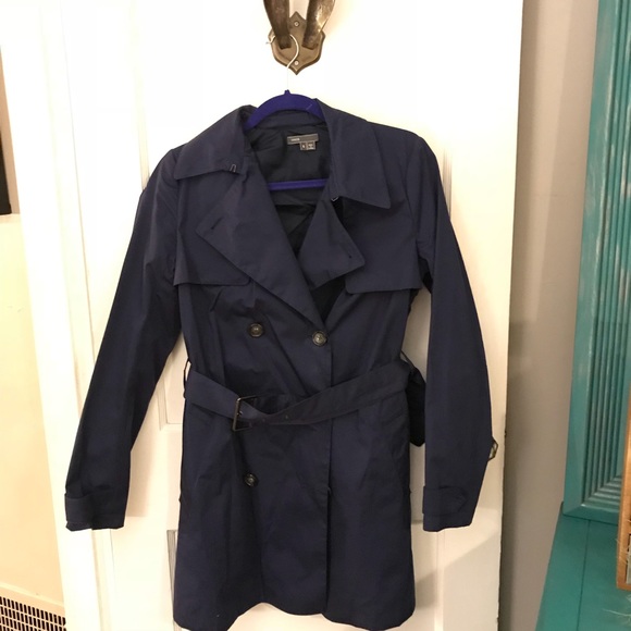 Jackets & Blazers - Vince Navy trench coat